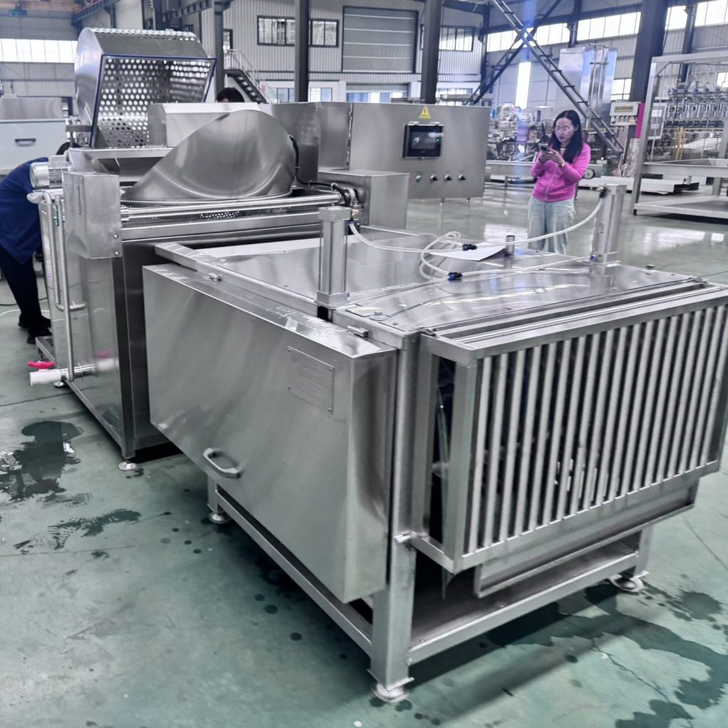 Машина для ошпаривания и депиляции птицы