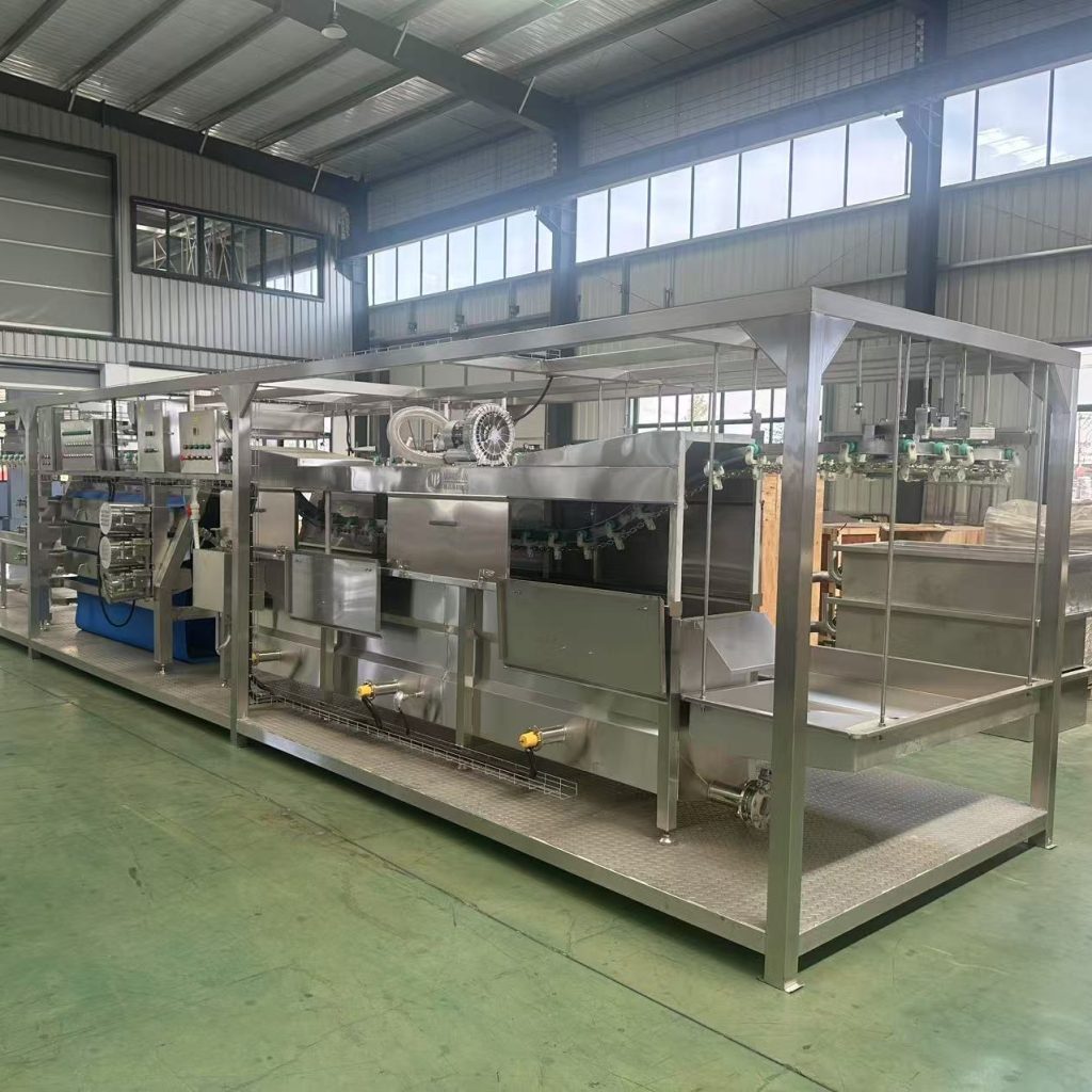 Компактное оборудование линии убоя птицы