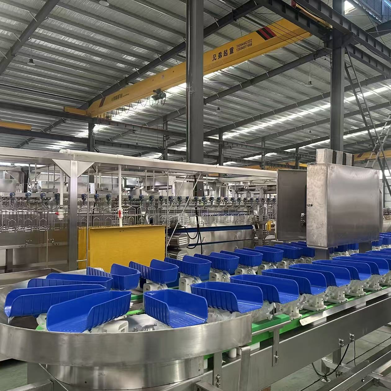 Машина для сортировки по весу целых цыплят